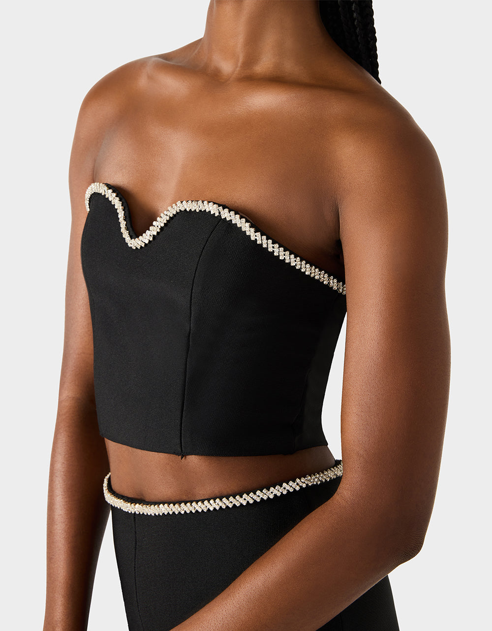 JEWELED SET BLACK