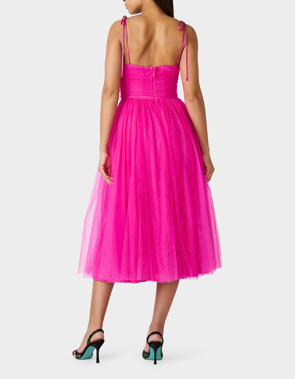 GLITTER TULLE MULTI MAGENTA