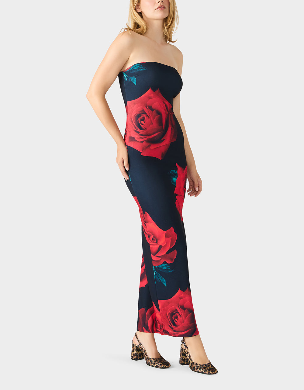 ROSE REVERIE DRESS RED