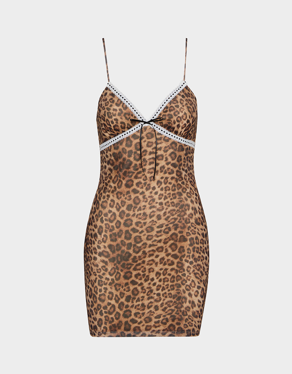 LEOPARD SLIP DRESS
