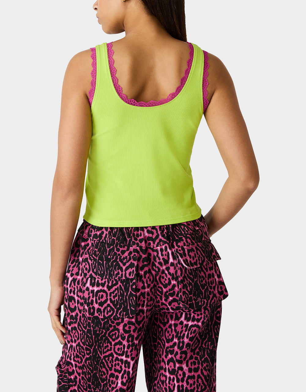 BETSEY ICON TANK TOP GREEN