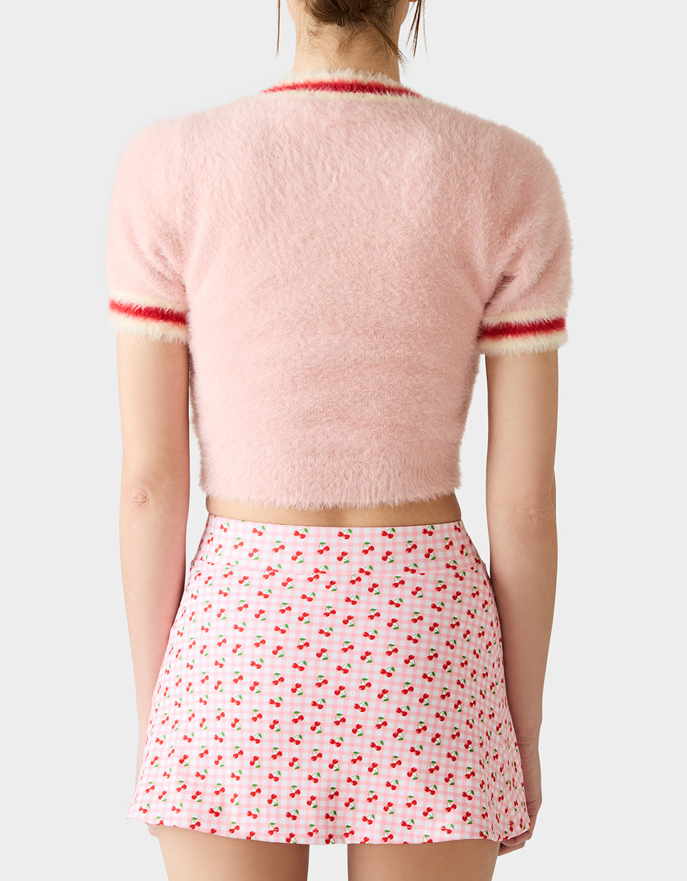 BETSEY'S BOW SWEATER PINK