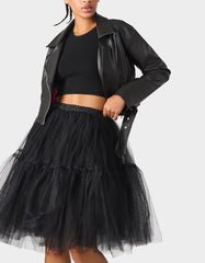 REBEL ROSE JACKET BLACK
