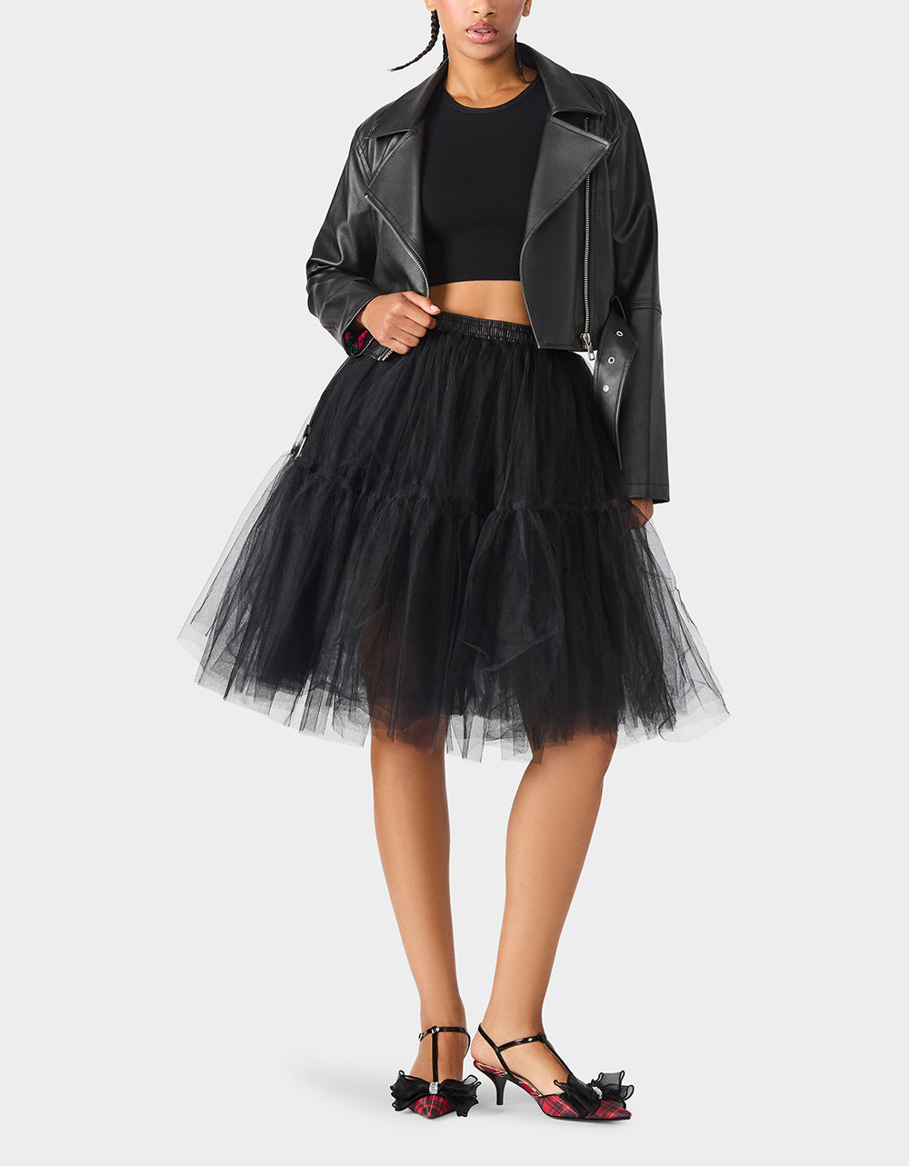 REBEL ROSE JACKET BLACK