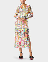 BETSEY'S ART DRESS MULTI