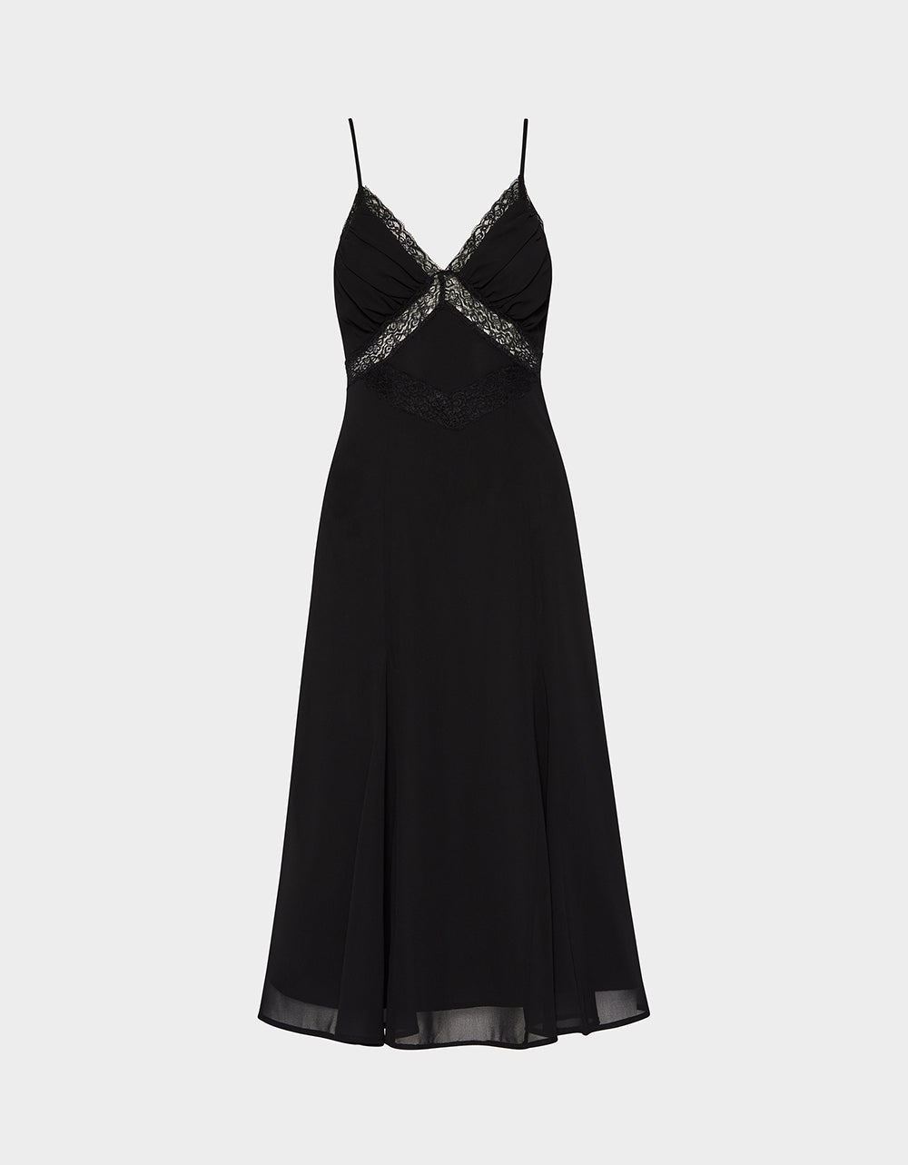 OBSIDIAN SLIP DRESS BLACK