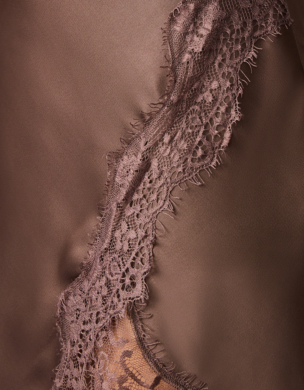 LACE AFFAIR DRESS BROWN