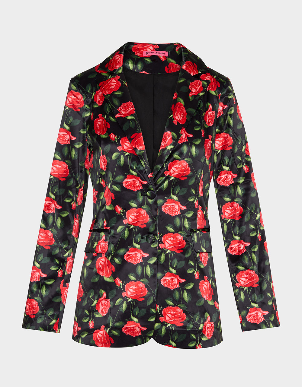POWER BLOOM BLAZER BLACK