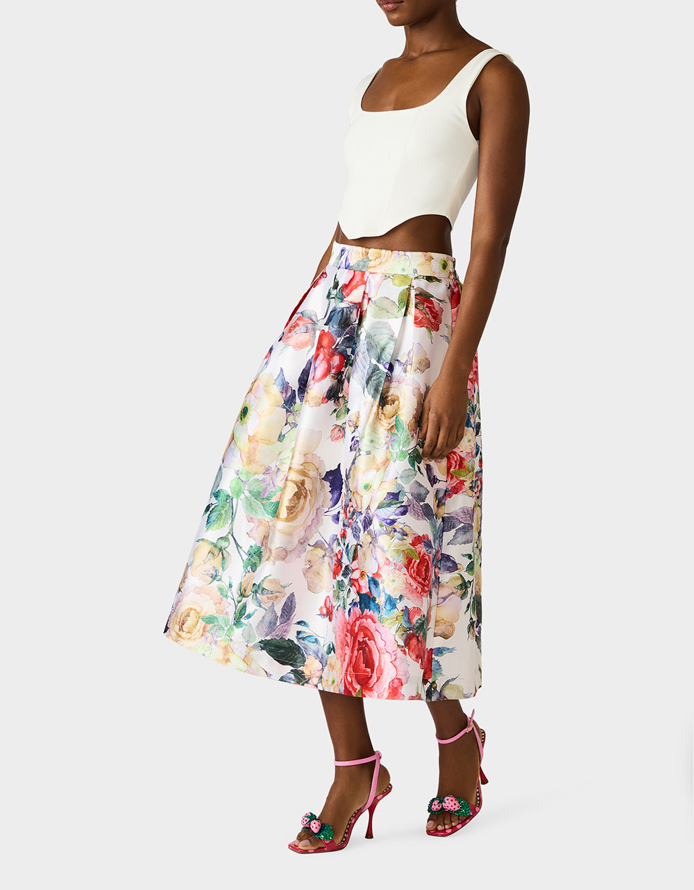 BOTANQUE SKIRT IVORY