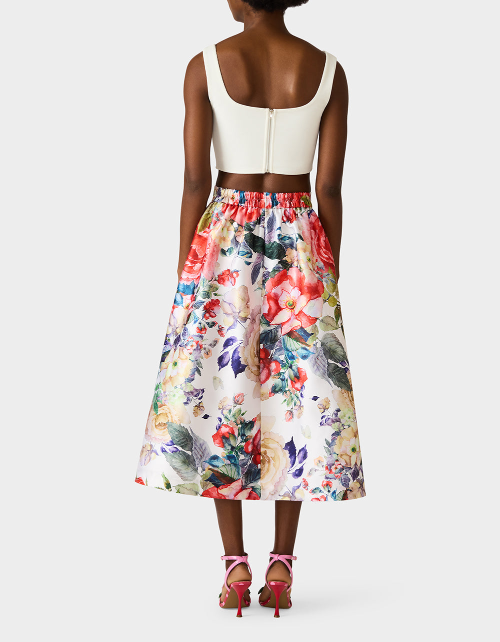BOTANQUE SKIRT IVORY