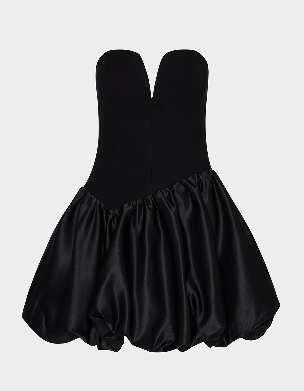 BUBBLE SOIREE DRESS BLACK
