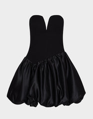 BUBBLE SOIREE DRESS BLACK