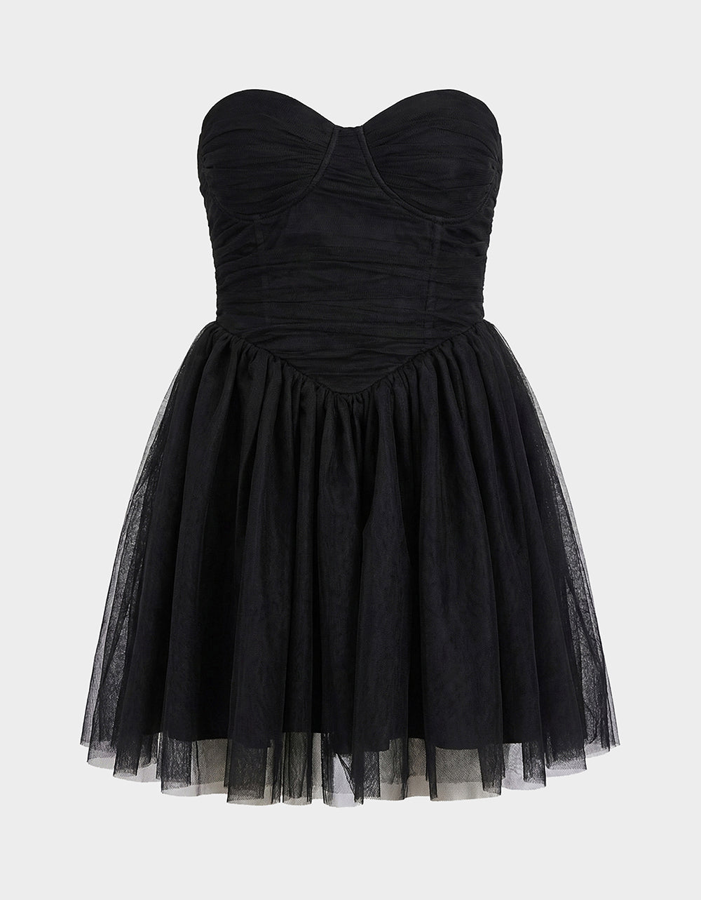 TULLE TWIRL DRESS BLACK