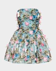FLUTTER BLOOM DRESS MULTI