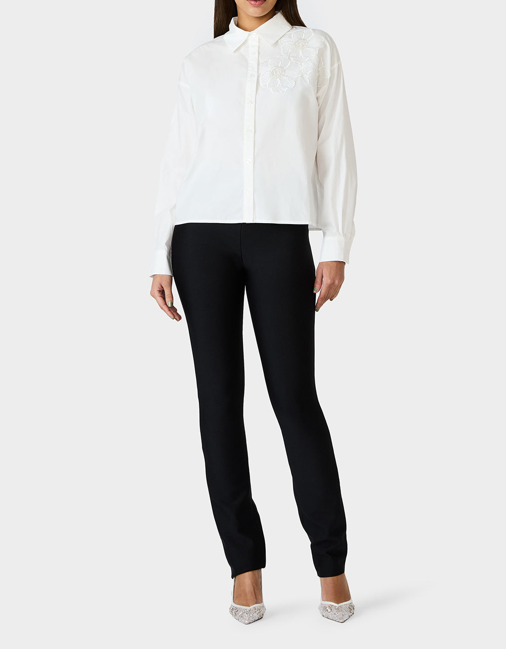 BETSEY BLOOM SHIRT OFF WHITE