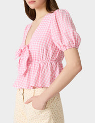 PICNIC TIE TOP PINK