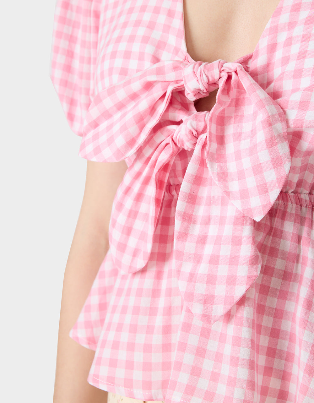 PICNIC TIE TOP PINK