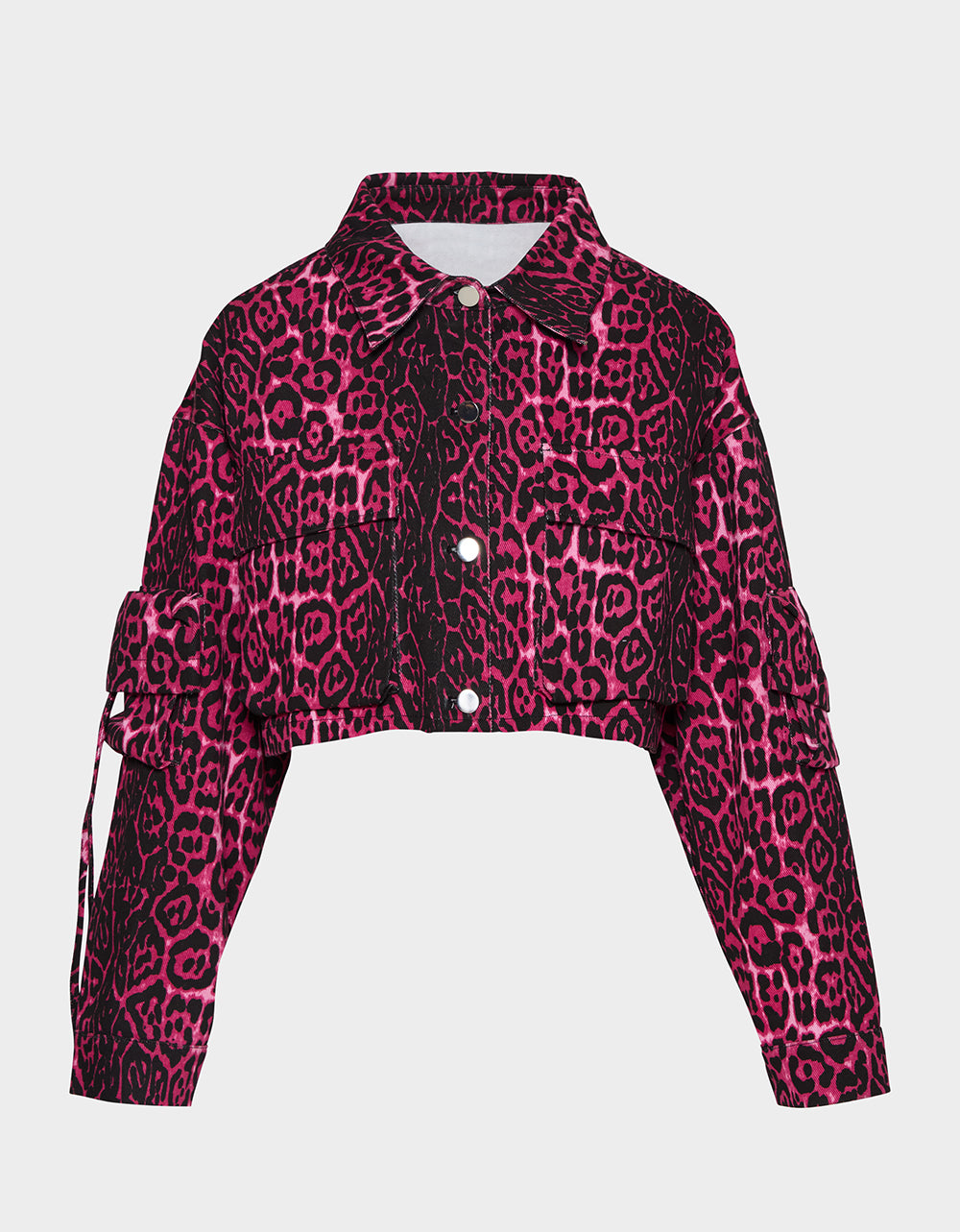 YUKI CROPPED JACKET PINK