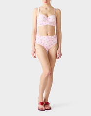 GINGHAM ROSE BIKINI SET PINK