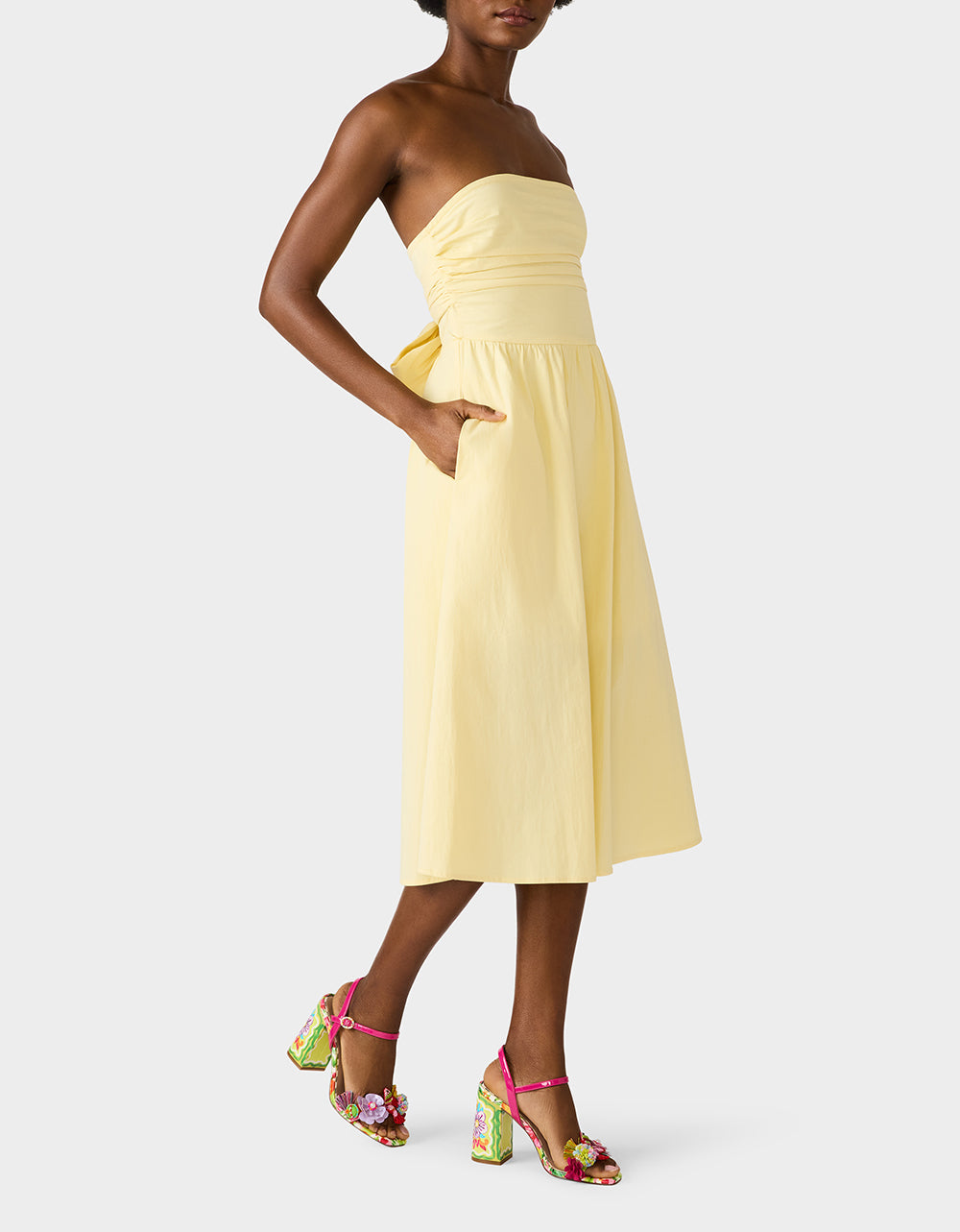 BUTTER UP DRESS YELLOW