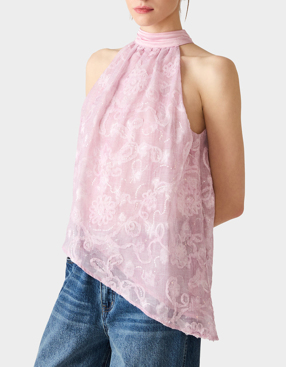 BLUSH IN BLOOM TOP PINK