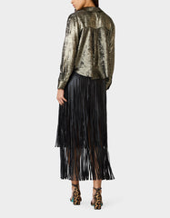 GOLD RUSH TOP BLACK/GOLD