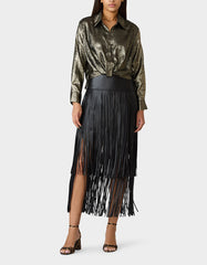 GOLD RUSH TOP BLACK/GOLD
