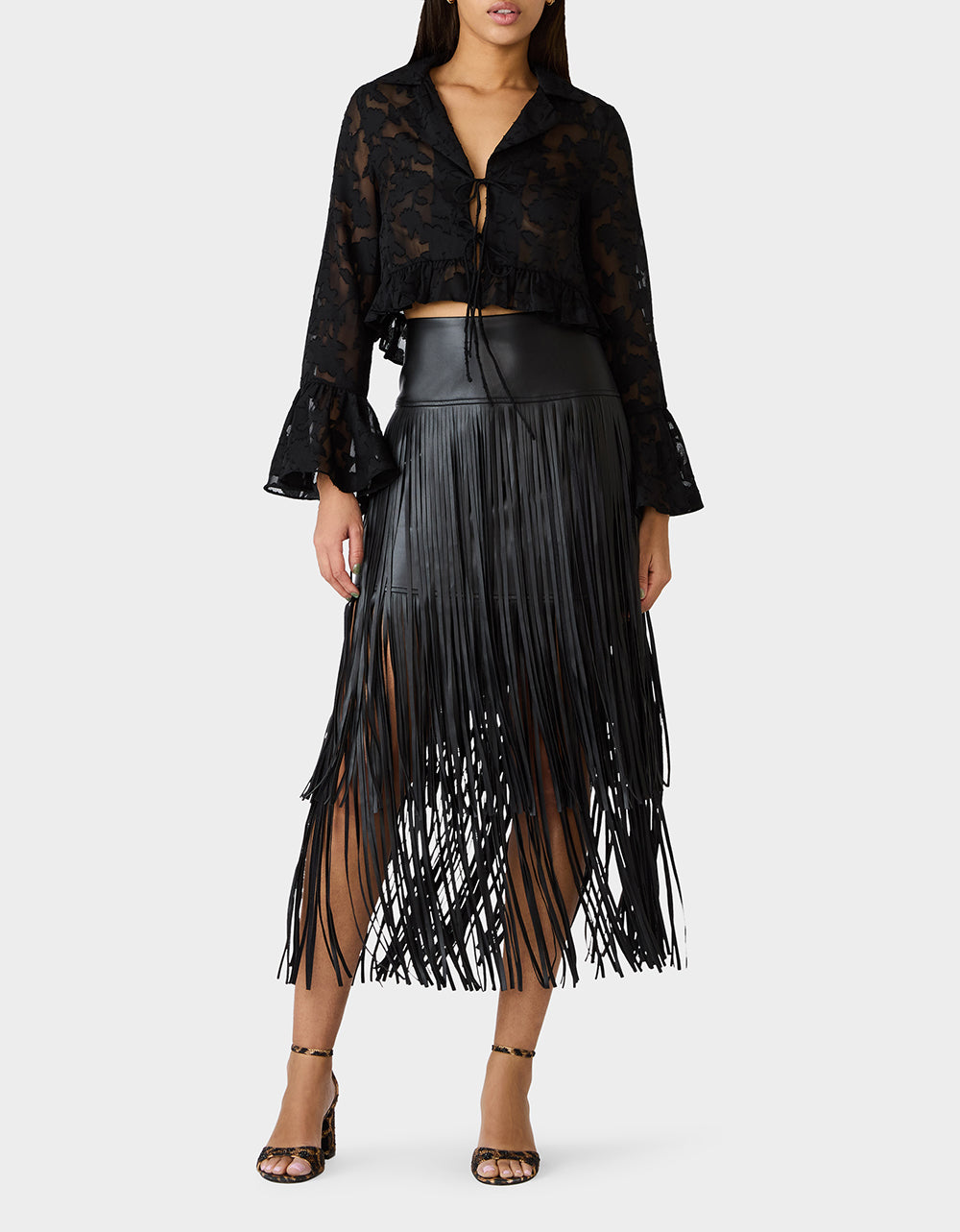 OPHELIA NOIR BLOUSE BLACK