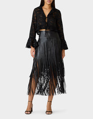 OPHELIA NOIR BLOUSE BLACK