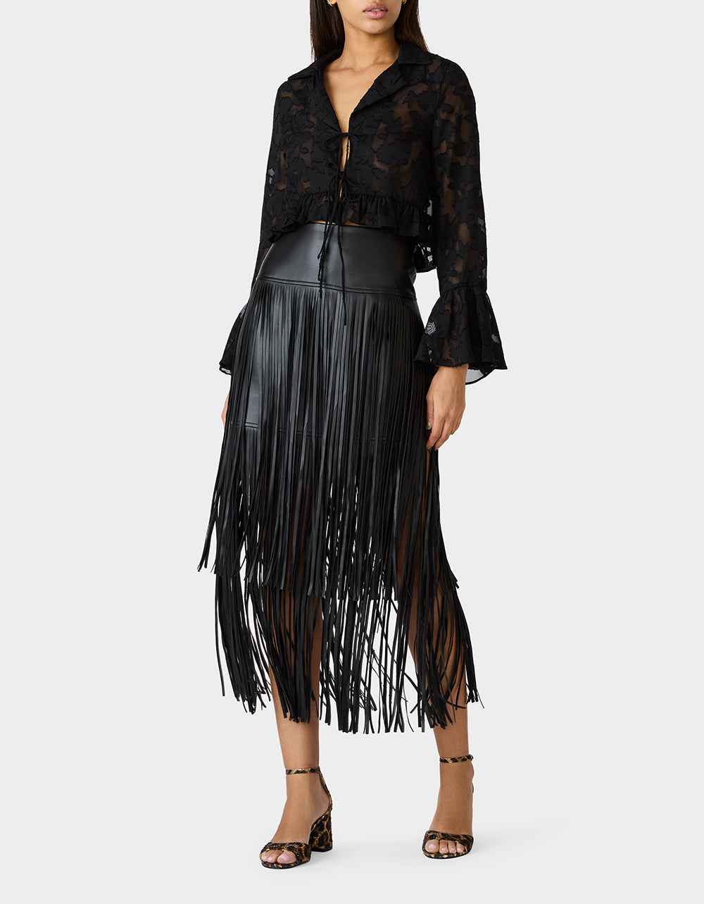 OPHELIA NOIR BLOUSE BLACK
