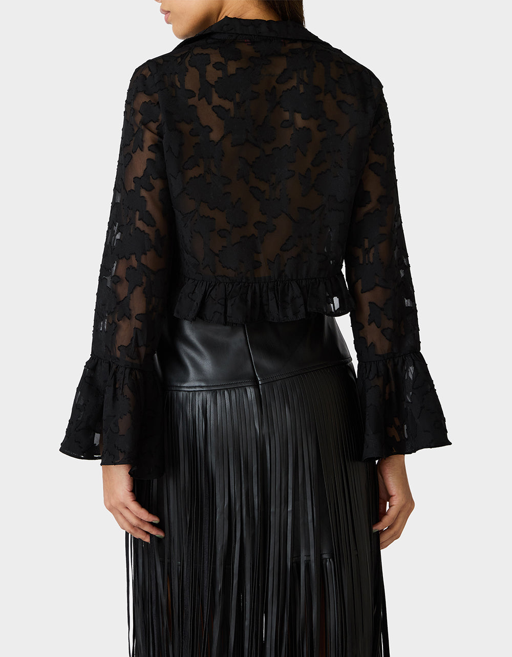 OPHELIA NOIR BLOUSE BLACK
