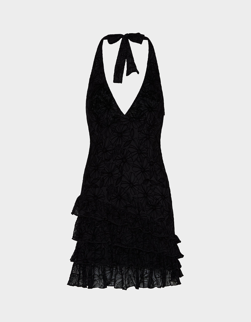 DARK DAHLIA DRESS BLACK