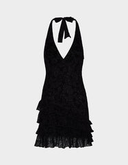 DARK DAHLIA DRESS BLACK