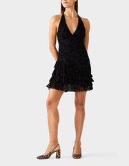 DARK DAHLIA DRESS BLACK