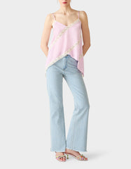 LACEBOUND TOP MAGENTA
