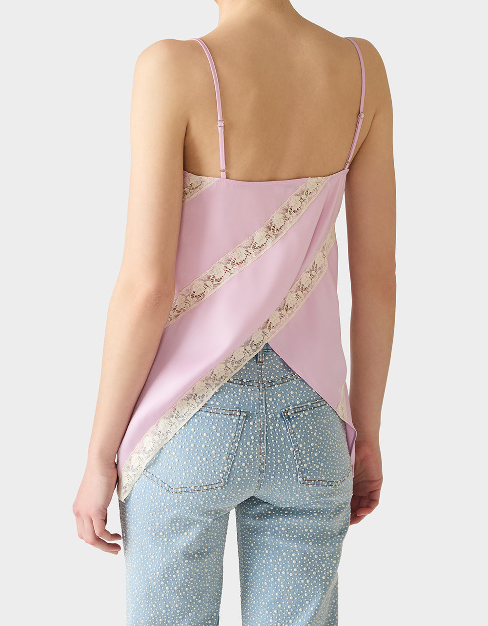 LACEBOUND TOP MAGENTA