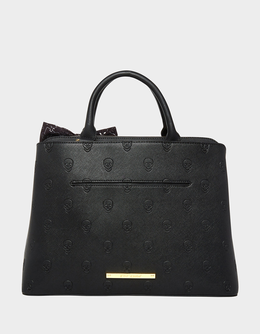 SKULLICIOUS SATCHEL BLACK