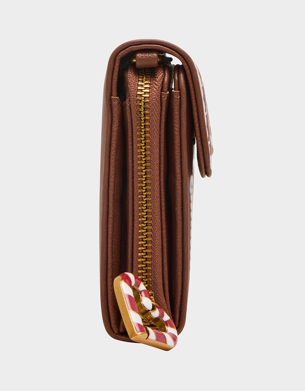 BAKING SPIRITS BRIGHT WALLET ON CHAIN BROWN