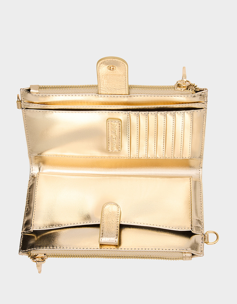 WALLET ON CHAIN PHONE HOLDER CHAMPAGNE