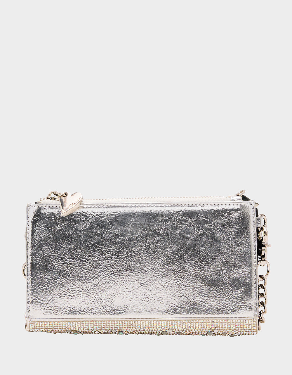 WALLET ON CHAIN PHONE HOLDER SILVER