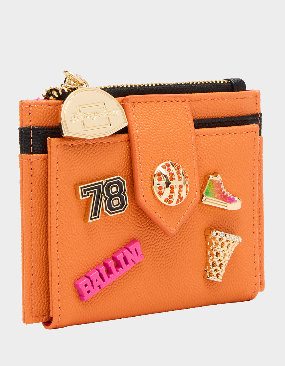 DONT BLOCK ME BIFOLD WALLET ORANGE