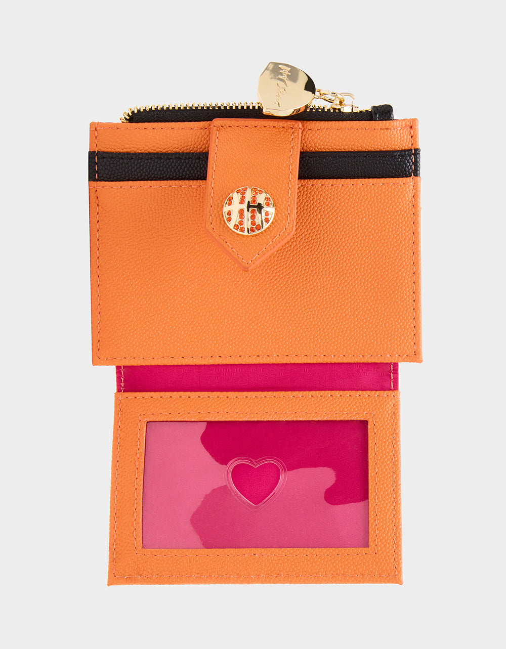 DONT BLOCK ME BIFOLD WALLET ORANGE