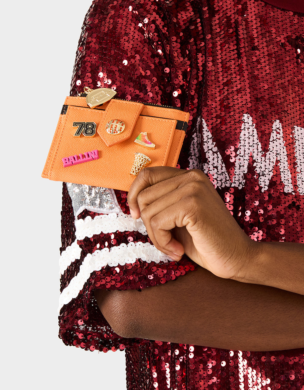 DONT BLOCK ME BIFOLD WALLET ORANGE