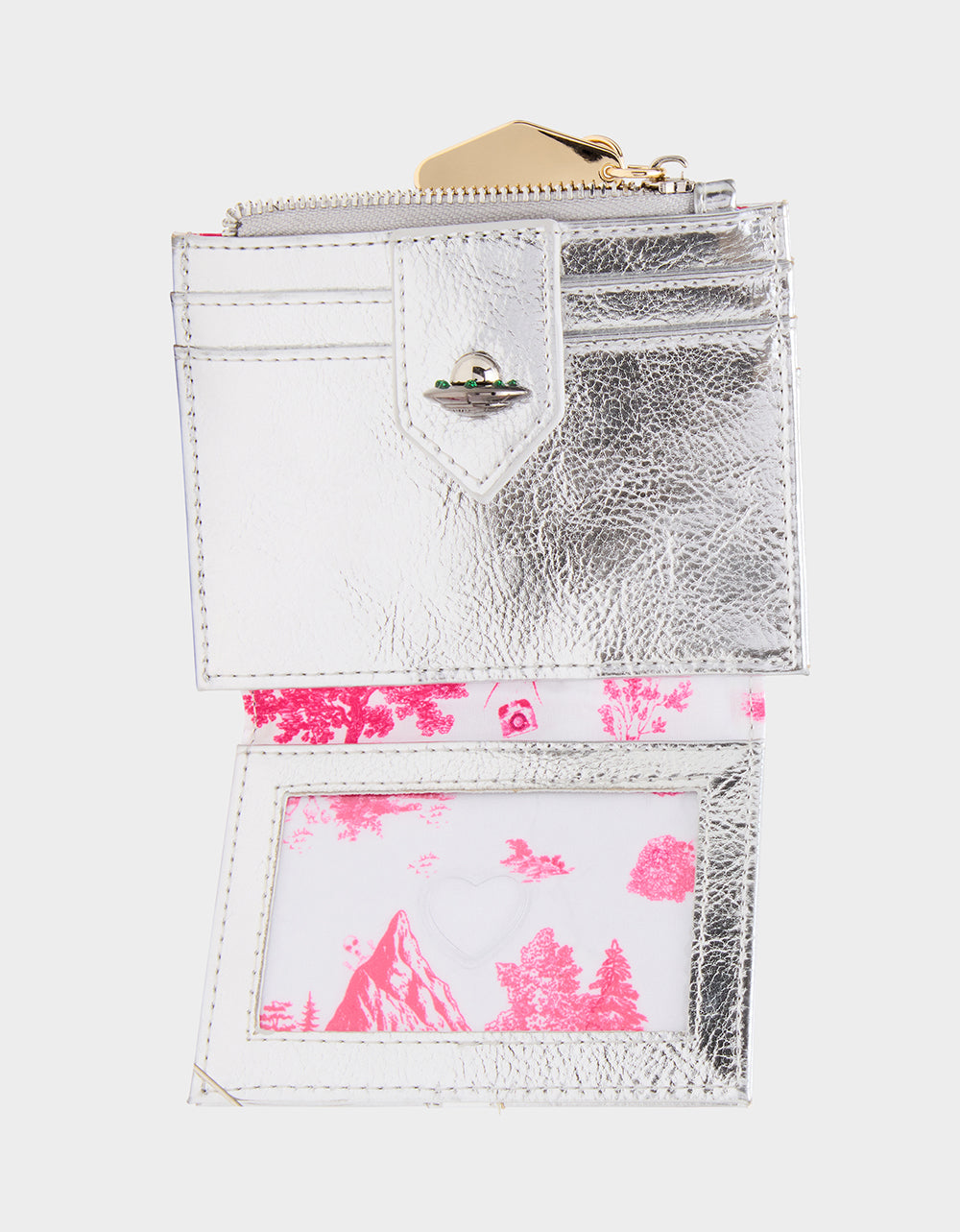 SPACE OUT WALLET SILVER