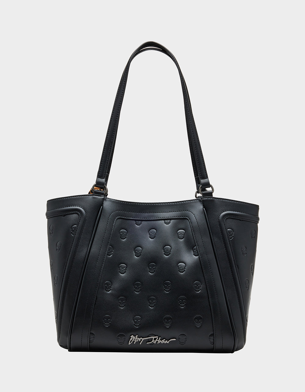 SKULLICIOUS TOTE WITH SCARF BLACK