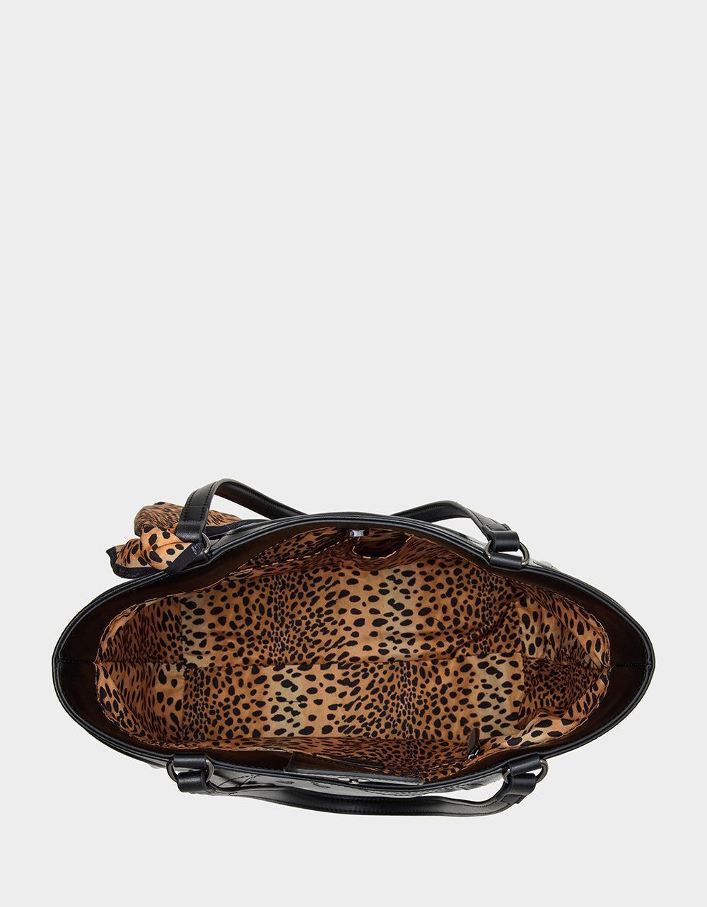 SKULLICIOUS TOTE WITH SCARF BLACK