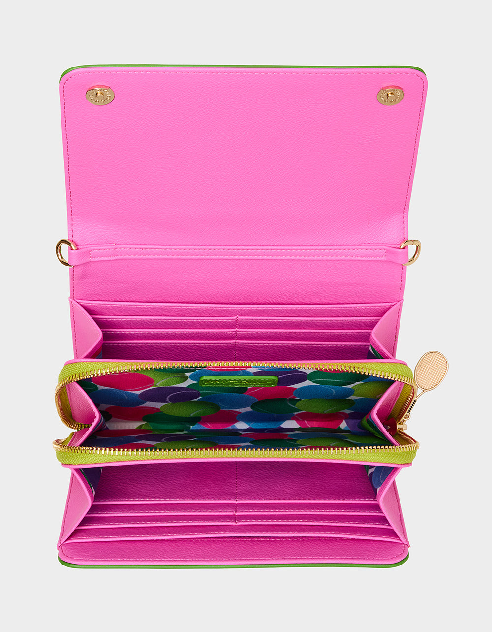 NET WORTH WALLET ON CHAIN GREEN