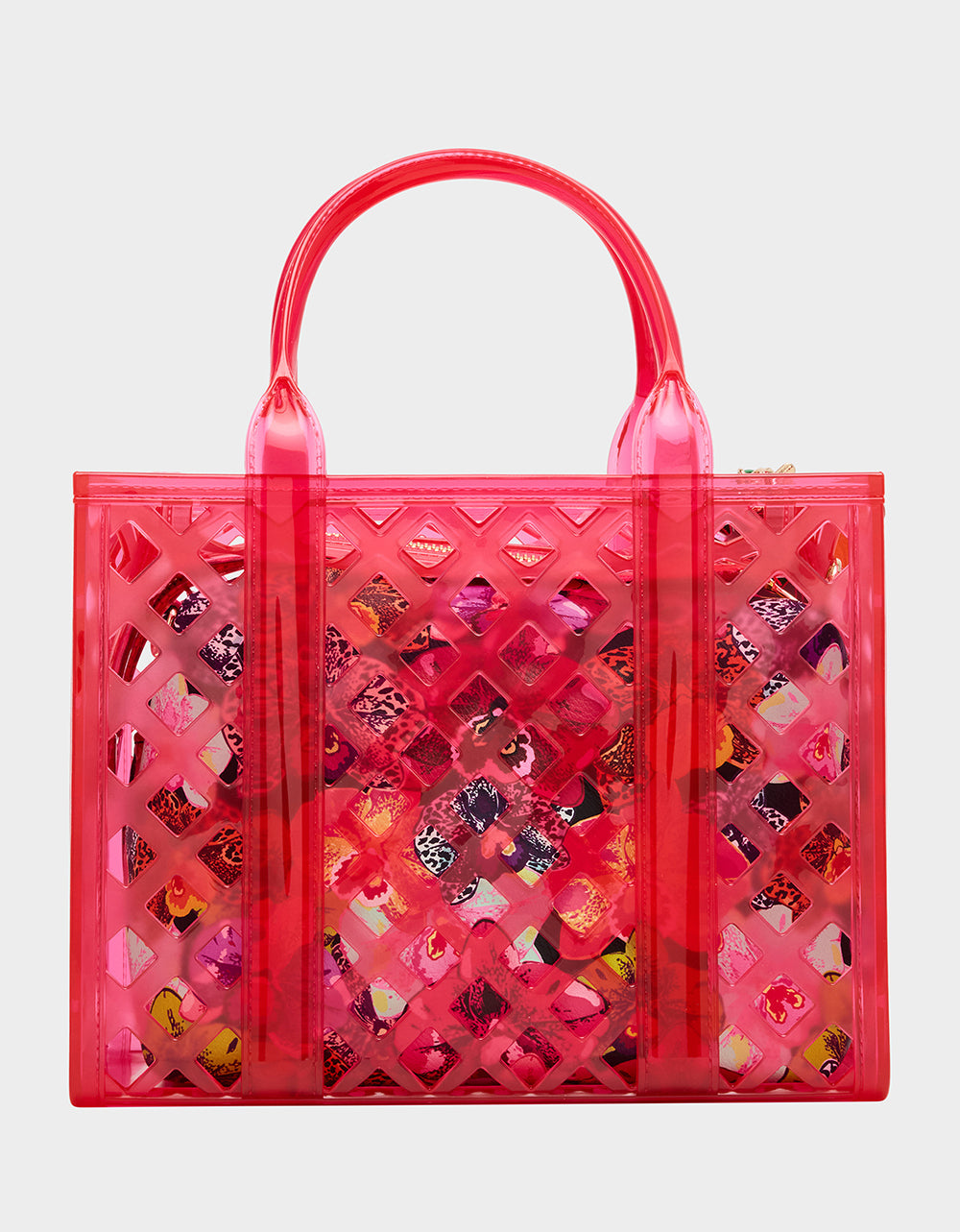 JAMMIN CLEAR SATCHEL PINK