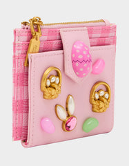 A TISKET A TASKET WALLET PINK MULTI