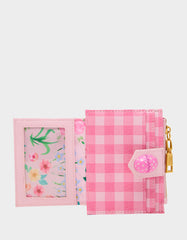 A TISKET A TASKET WALLET PINK MULTI